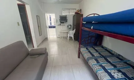Kitnet à venda, 25 m² por r$ 200.000,00 - boqueirão - praia grande/sp