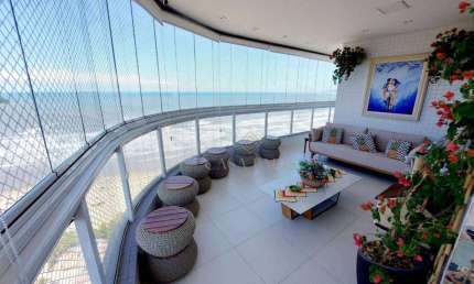 Apartamento à venda, 213 m² por R$ 3.300.000,00 - Canto do Forte - Praia Grande/SP