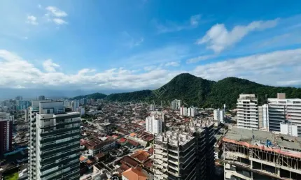 Apartamento com 2 dormitórios à venda, 118 m² por r$ 1.400.000,00 - canto do forte - praia grande/sp