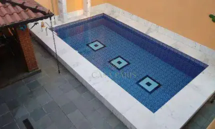 Sobrado com 4 dormitórios à venda, 300 m² por R$ 2.275.000,00 - Canto do Forte - Praia Grande/SP