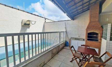 Sobrado com 3 dormitórios à venda, 170 m² por R$ 950.000,00 - Vila Guilhermina - Praia Grande/SP
