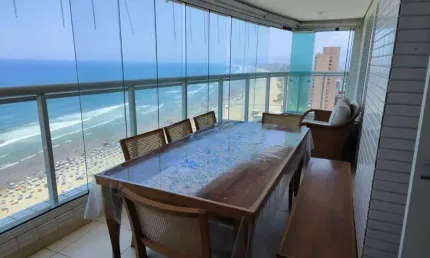 Apartamento com 3 dormitórios à venda, 111 m² por r$ 1.695.000,00 - boqueirão - praia grande/sp