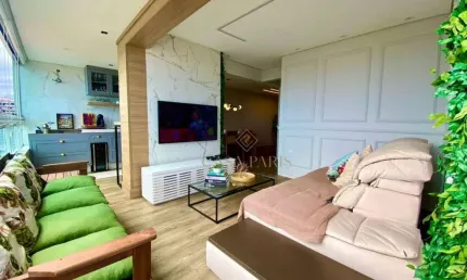 Apartamento com 2 dormitórios à venda, 100 m² por r$ 1.300.000,00 - vila guilhermina - praia grande/sp