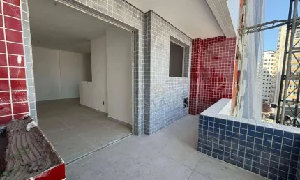 Apartamento com 2 dormitórios à venda, 66 m² por r$ 495.370,00 - vila guilhermina - praia grande/sp