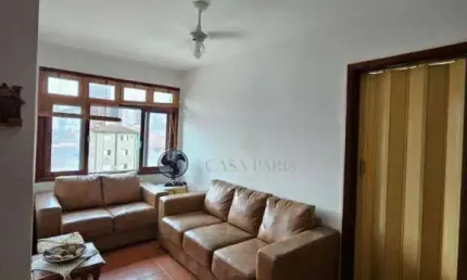 Apartamento com 1 dormitório à venda, 40 m² por r$ 225.000,00 - canto do forte - praia grande/sp