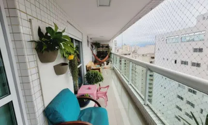 Apartamento à venda, 90 m² por r$ 640.000,00 - tupi - praia grande/sp