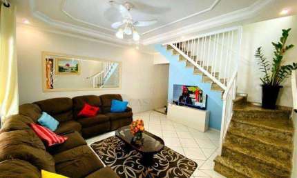 Sobrado com 4 dormitórios à venda, 163 m² por R$ 745.000,00 - Ocian - Praia Grande/SP