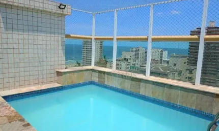 Cobertura à venda, 158 m² por R$ 1.050.000,00 - Tupi - Praia Grande/SP