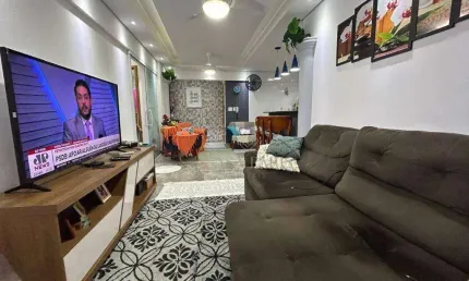 Apartamento com 3 dormitórios à venda, 126 m² por r$ 640.000,00 - ocian - praia grande/sp