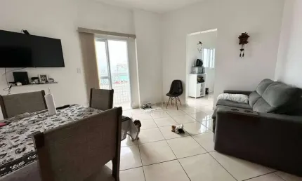 Apartamento com 2 dormitórios à venda, 63 m² por R$ 385.000,00 - Caiçara - Praia Grande/SP
