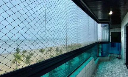 Apartamento com 3 quartos e sacada vista do mar à venda no canto do forte em praia grande!