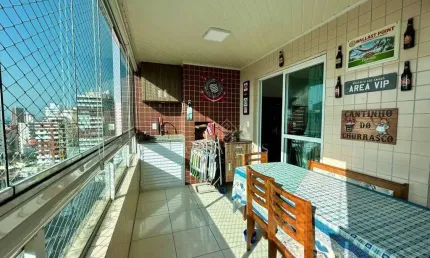 Apartamento à venda, 85 m² por r$ 660.000,00 - vila guilhermina - praia grande/sp