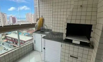 Apartamento mobiliado e com 3 quartos à venda em Praia Grande!