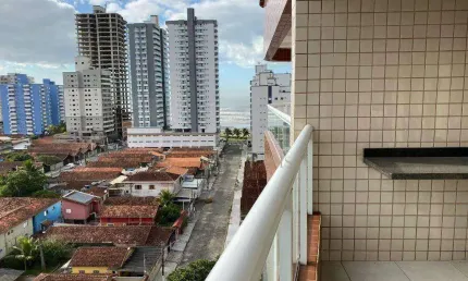 Apartamento à venda, 68 m² por r$ 410.000,00 - maracanã - praia grande/sp