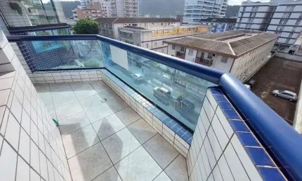 Apartamento à venda, 83 m² por R$ 480.000,00 - Canto do Forte - Praia Grande/SP