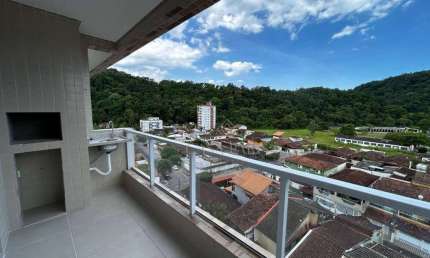 Apartamento novo com 2 quartos à venda no Canto do Forte em Praia Grande!