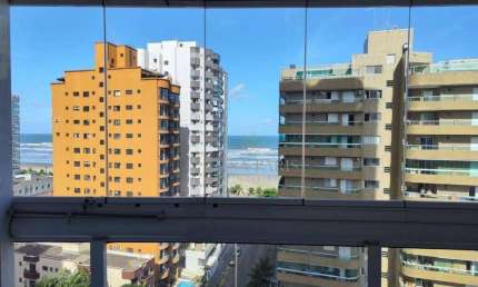 Apartamento com 3 dormitórios à venda, 124 m² por R$ 1.220.000,00 - Aviação - Praia Grande/SP