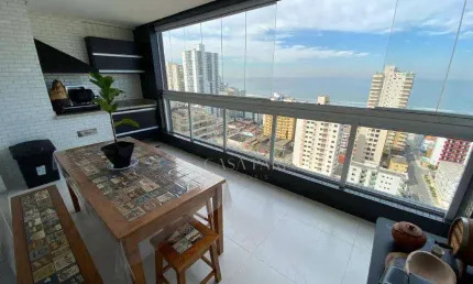 Apartamento com 3 quartos à venda, 132 m² por r$ 1.220.000 - tupi - praia grande/sp