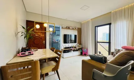 Apartamento com 2 dormitórios à venda, 72 m² por r$ 510.000,00 - maracanã - praia grande/sp
