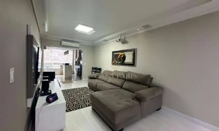 Apartamento com 3 dormitórios à venda, 133 m² por R$ 842.700,00 - Vila Guilhermina - Praia Grande/SP