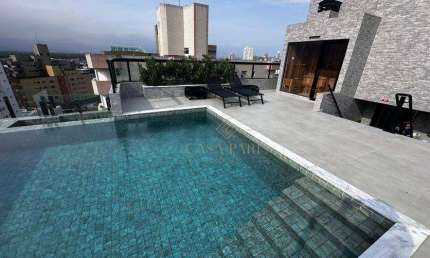 Apartamento com 2 dormitórios à venda, 58 m² por R$ 513.786,22 - Tupi - Praia Grande/SP