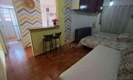 Kitnet com 1 dormitório à venda, 31 m² por R$ 215.000,00 - Caiçara - Praia Grande/SP