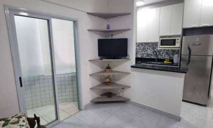 Apartamento com 1 dormitório à venda, 42 m² por R$ 340.000,00 - Boqueirão - Praia Grande/SP