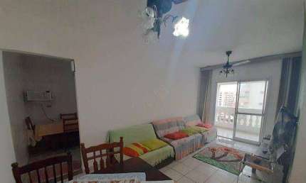 Apartamento mobiliado com 2 quartos à venda, 86 m² por R$ 385.000 - Tupi - Praia Grande/SP