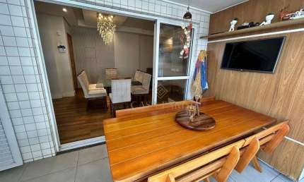 Apartamento com 3 quartos à venda, 128 m² por R$ 1.450.000 - Vila Guilhermina - Praia Grande/SP