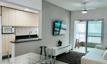 Apartamento com 2 quartos à venda, 75 m² por R$ 700.000 - Canto do Forte - Praia Grande/SP