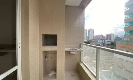 Apartamento com 2 dormitórios à venda, 62 m² por r$ 480.000,00 - canto do forte - praia grande/sp