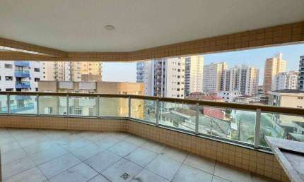Apartamento com 3 dormitórios à venda, 116 m² por R$ 800.000,00 - Ocian - Praia Grande/SP