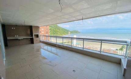 Apartamento com 4 quartos à venda, 250 m² por R$ 3.500.000 - Canto do Forte - Praia Grande/SP