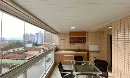 Apartamento com 3 quartos à venda, 102 m² por r$  - canto do forte - praia grande/sp