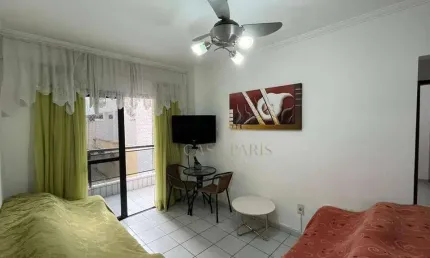Apartamento com 1 quarto à venda, 55 m² por r$ 310.000 - vila guilhermina - praia grande/sp