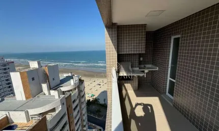 Apartamento com 1 dormitório à venda, 53 m² por r$ 420.000,00 -  jardim real - praia grande/sp