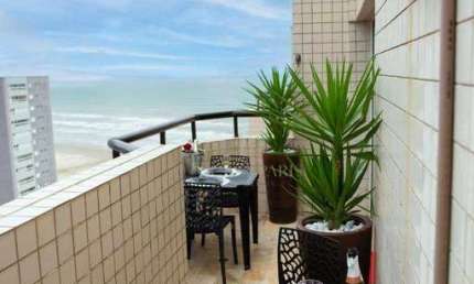 Cobertura com 2 dormitórios à venda, 120 m² por R$ 740.000,00 - Maracanã - Praia Grande/SP