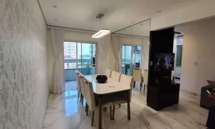 Apartamento com 2 dormitórios à venda, 91 m² por R$ 785.000,00 - Vila Guilhermina - Praia Grande/SP