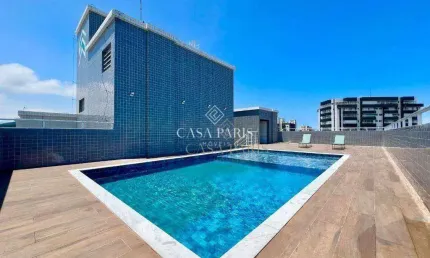 Apartamento com 1 quarto à venda, 55 m² por r$ 360.000 - vila guilhermina - praia grande/sp