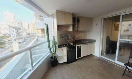 Apartamento com 2 quartos à venda, 110 m² por R$ 750.000 - Aviação - Praia Grande/SP
