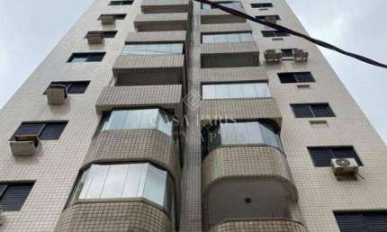 Apartamento com 2 dormitórios à venda, 80 m² por R$ 410.000,00 - Aviação - Praia Grande/SP