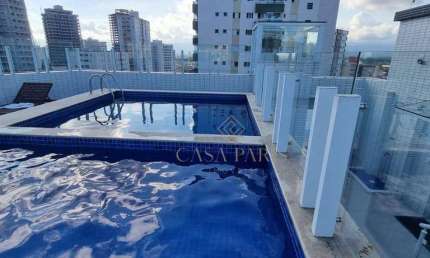 Apartamento à venda, 54 m² por R$ 385.000,00 - Vila Guilhermina - Praia Grande/SP