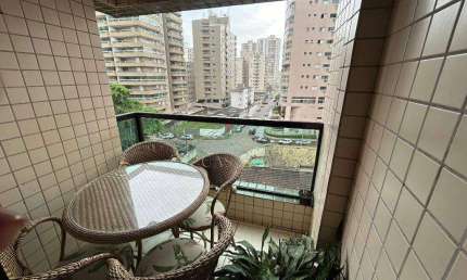 Apartamento com 2 dormitórios à venda, 85 m² por R$ 370.000,00 - Aviação - Praia Grande/SP