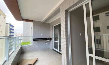 Apartamento com 2 dormitórios à venda, 67 m² por R$ 550.000,00 - Vila Guilhermina - Praia Grande/SP
