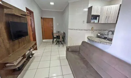 Apartamento com 1 quarto à venda, 40 m² por R$ 315.000 - Boqueirão - Praia Grande/SP