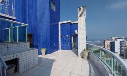 Cobertura com 2 dormitórios à venda, 90 m² por R$ 800.000,00 - Caiçara - Praia Grande/SP