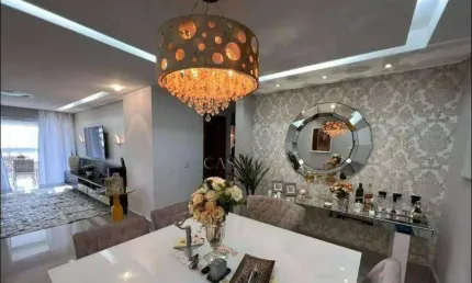 Apartamento com 3 dormitórios à venda, 153 m² por R$ 1.370.000 - Boqueirão - Praia Grande/SP