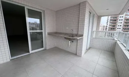 Apartamento com 2 suítes à venda, 88 m² por R$ 565.000 - Aviação - Praia Grande/SP