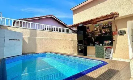 Casa com 3 dormitórios à venda, 220 m² por R$ 1.180.000,00 - Maracanã - Praia Grande/SP