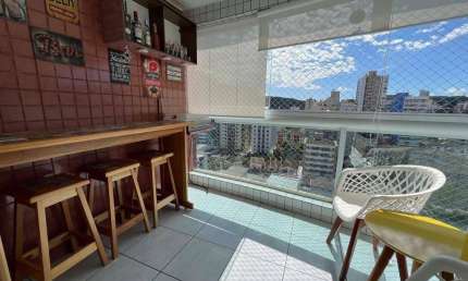 Apartamento com 3 quartos à venda, 80 m² por R$ 750.000 - Canto do Forte - Praia Grande/SP
